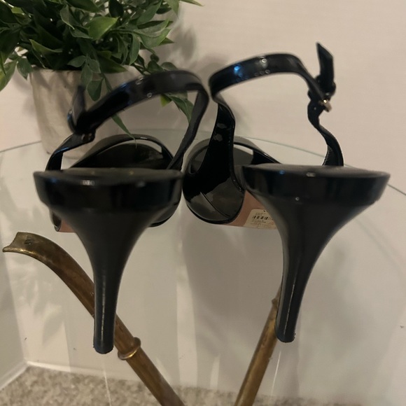 Cole Haan Peeptoe Slingback Stiletto Sandals - Picture 4 of 5